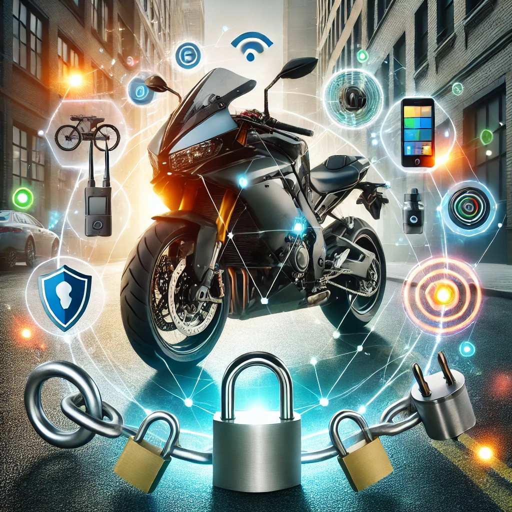 Tecnologia smart per la sicurezza delle moto