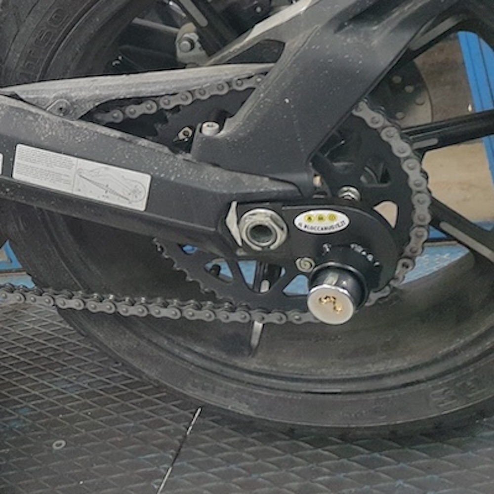 Antifurto per moto ducati scrambler