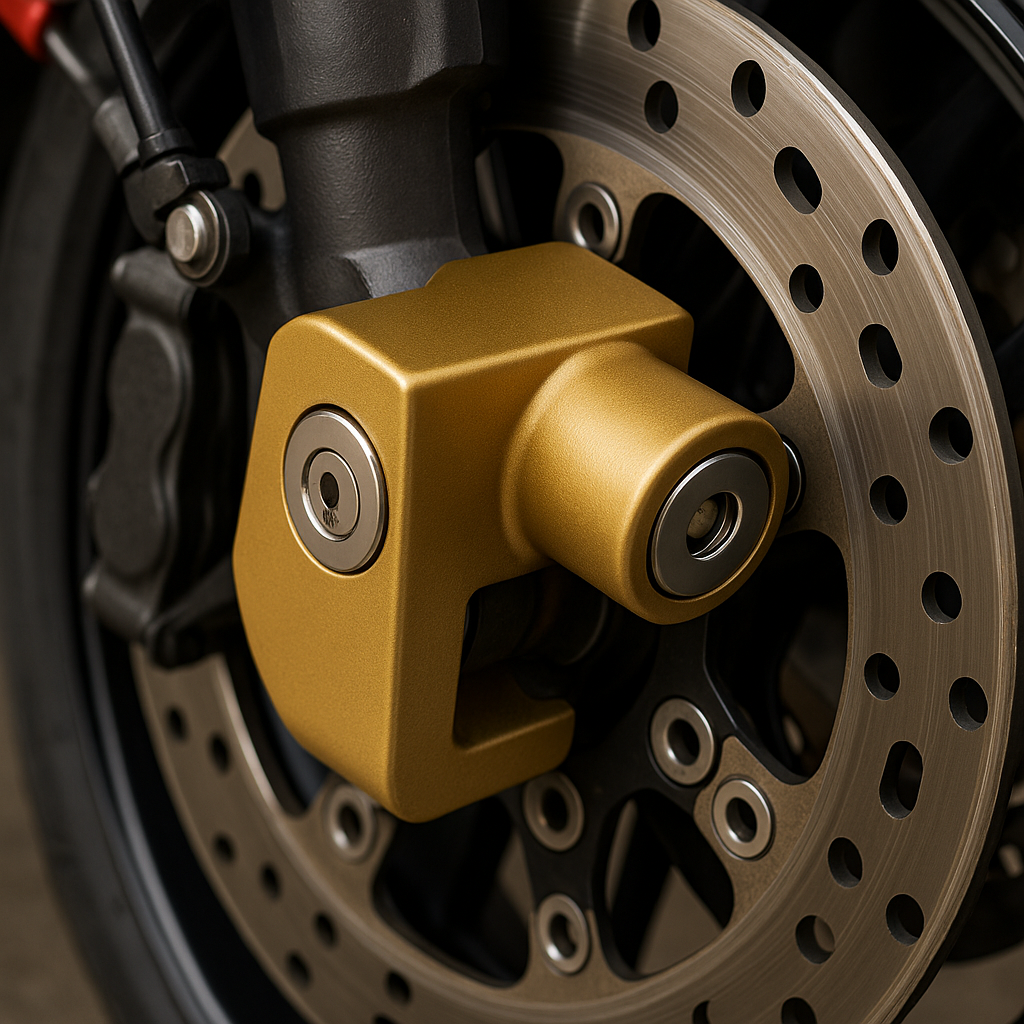 Antifurto a disco per moto