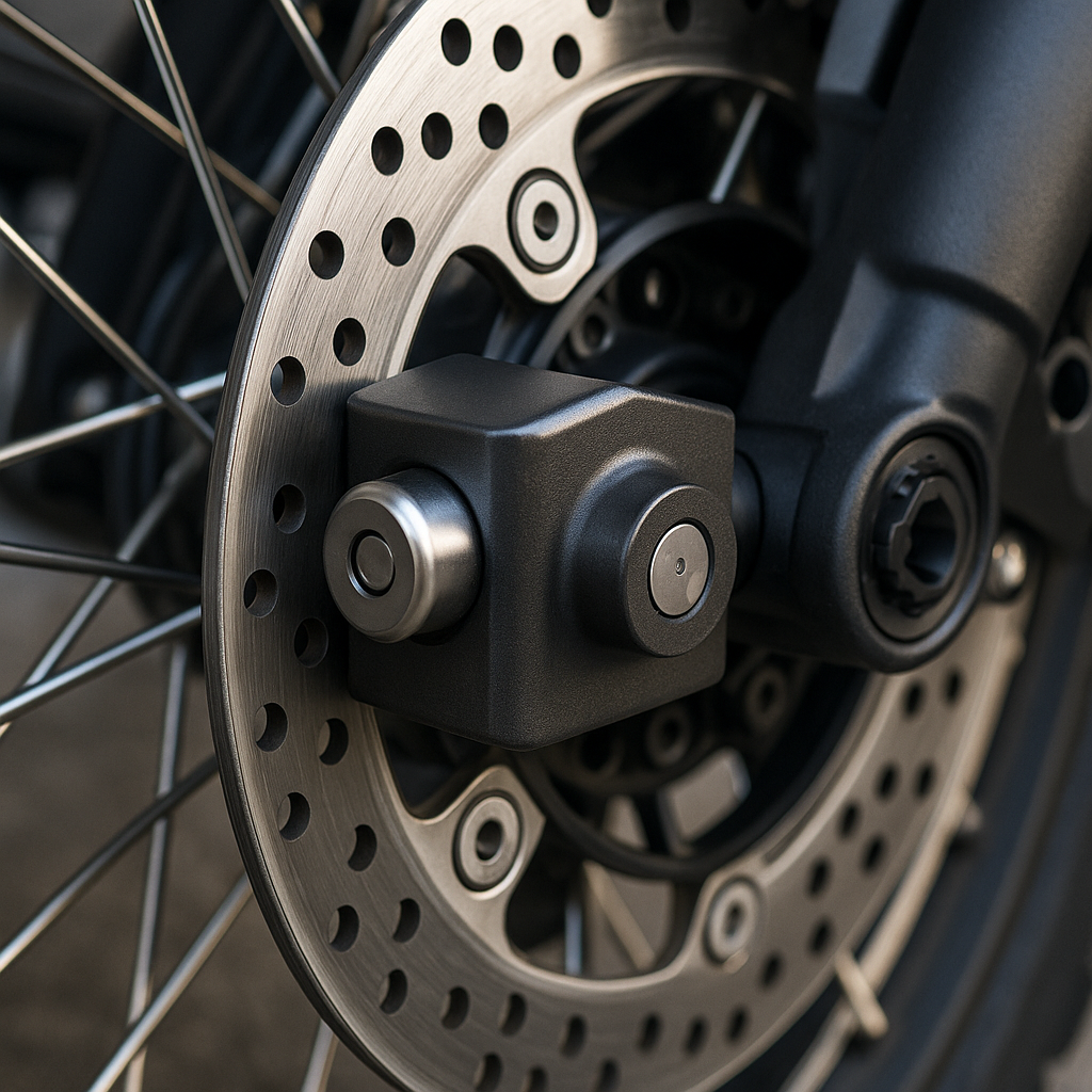 Freno a disco moto moderni dettagliati